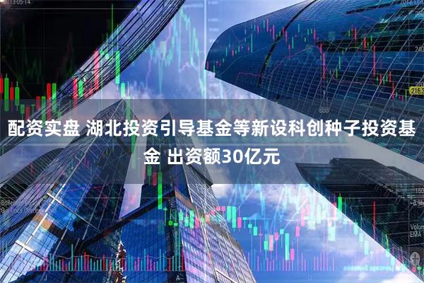 配资实盘 湖北投资引导基金等新设科创种子投资基金 出资额30亿元
